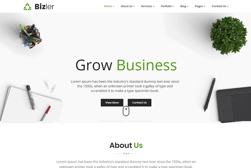 Bizler | Bootstrap4 Multipurpose Business HTML Template