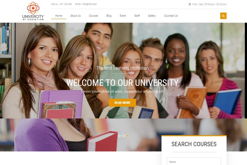 Education City – Education HTML Template