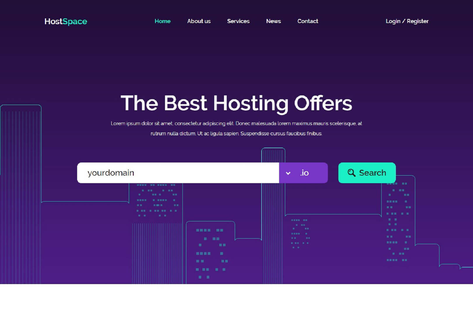 Hostspace Responsive HTML Website Templates