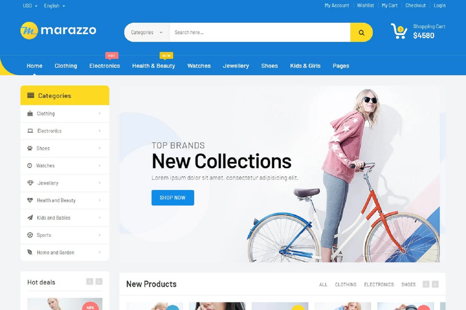 Marazzo - Responsive Ecommerce HTML5 Template