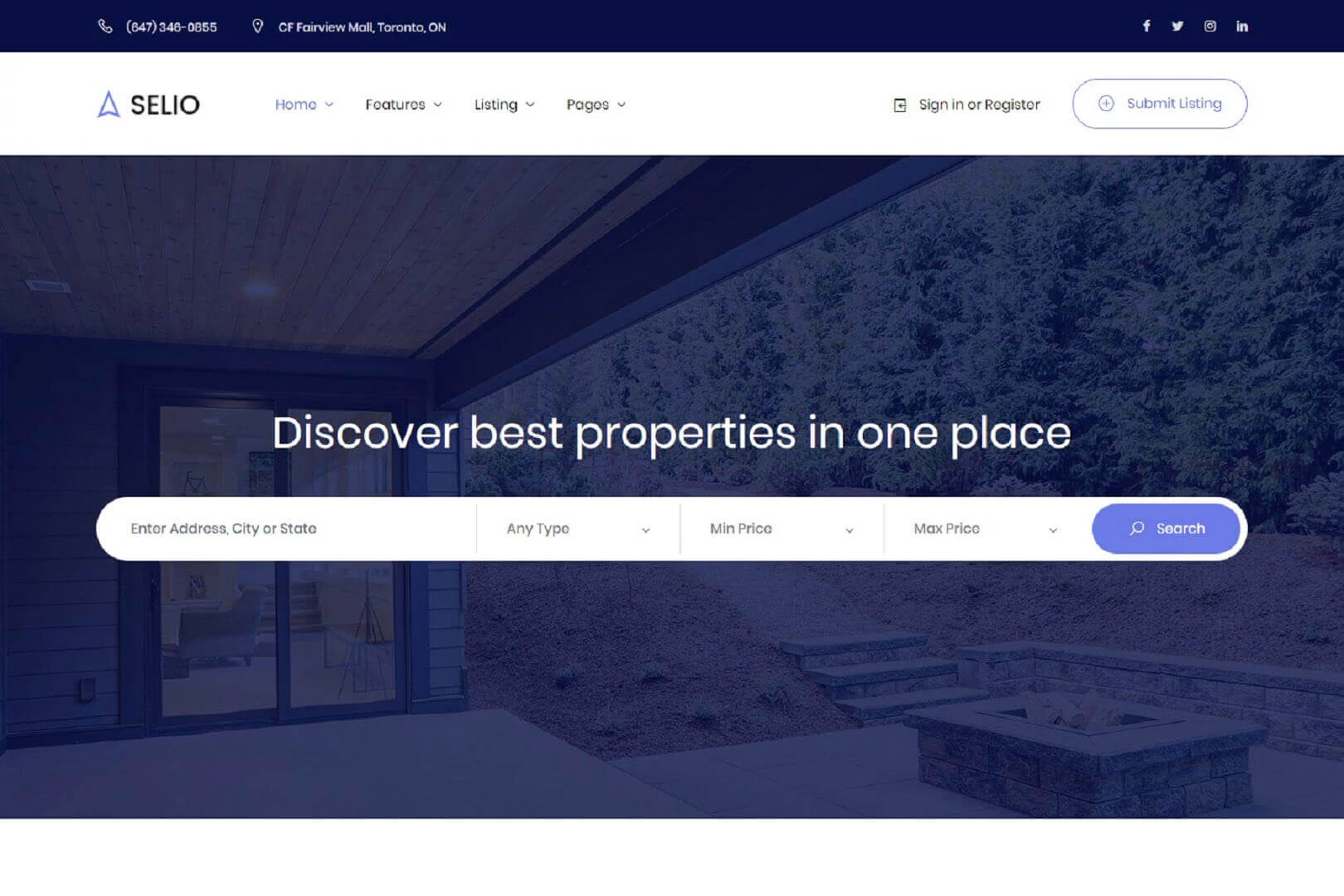 Real Estate HTML Responsive Theme