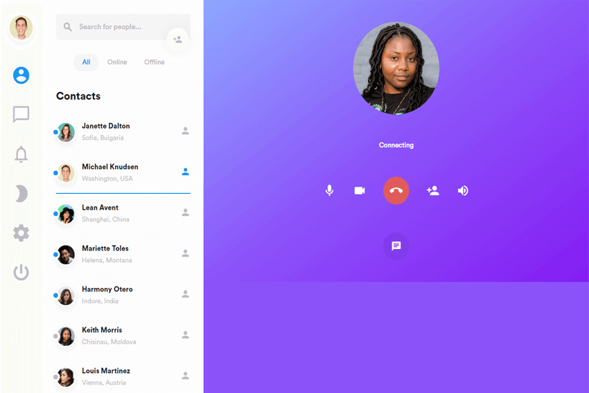 Swipe – The Simplest Chat Platform Theme Free Download