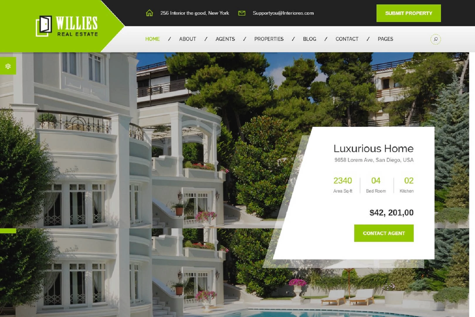 Willies - Real Estates HTML Template