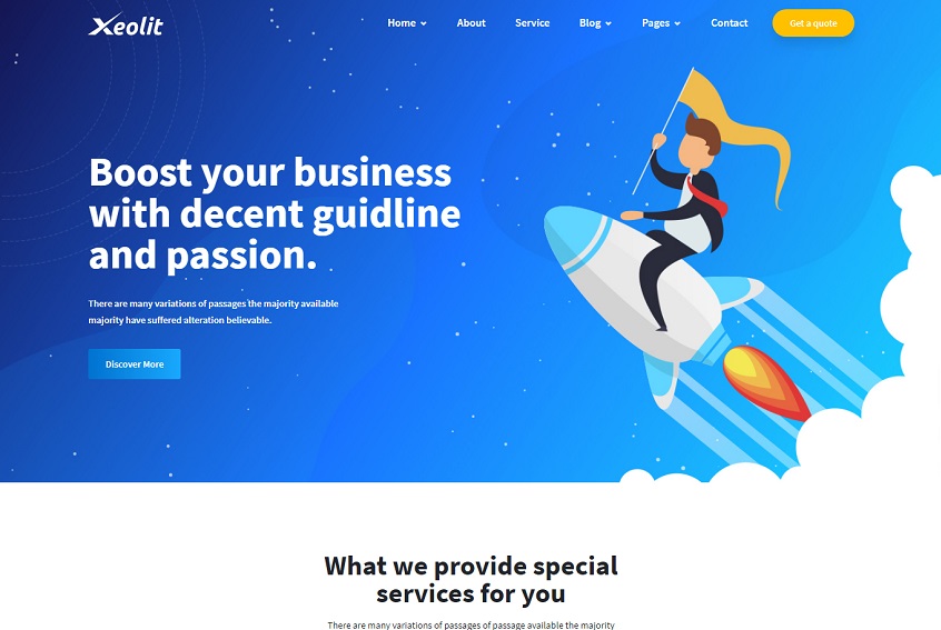 Xeolit | SEO & Digital Marketing HTML5 Template